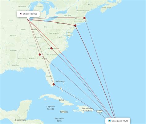 what airlines fly into uvf.